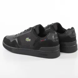 Basket basse homme Lacoste T-CLIP 0321 Noir - ZESHOES Basket basse homme Lacoste T-CLIP 0321 Noir - ZESHOES