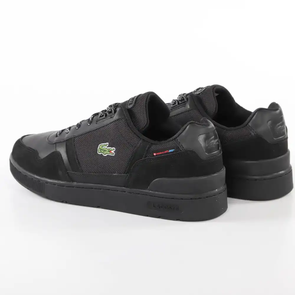 Basket basse homme Lacoste T-CLIP 0321 Noir - ZESHOES Basket basse homme Lacoste T-CLIP 0321 Noir - ZESHOES
