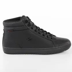 Basket de ville montante homme Lacoste Straightset Noir - ZESHOES Basket de ville montante homme Lacoste Straightset Noir - ZESHOES