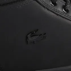 Basket de ville montante homme Lacoste Straightset Noir - ZESHOES Basket de ville montante homme Lacoste Straightset Noir - ZESHOES