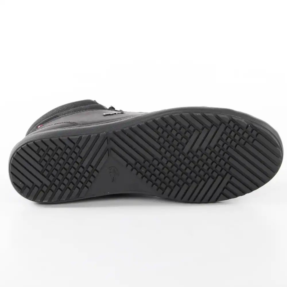 Basket de ville montante homme Lacoste Straightset Noir - ZESHOES Basket de ville montante homme Lacoste Straightset Noir - ZESHOES