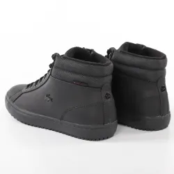 Basket de ville montante homme Lacoste Straightset Noir - ZESHOES Basket de ville montante homme Lacoste Straightset Noir - ZESHOES