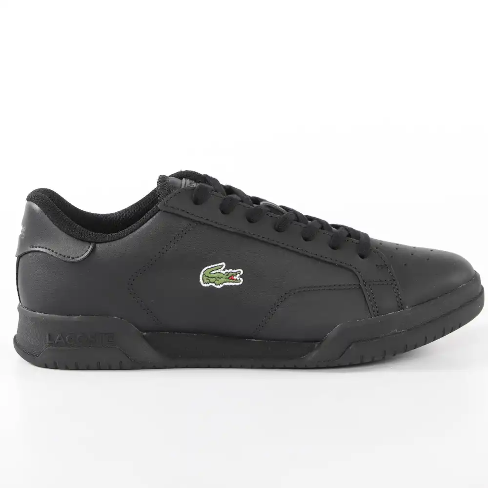 Basket basse homme Lacoste Twin serve 0721 Noir - ZESHOES