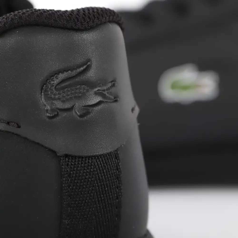 Basket basse homme Lacoste Twin serve 0721 Noir - ZESHOES