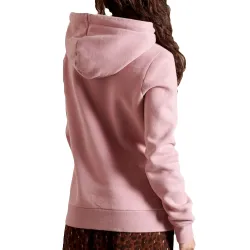 Sweat capuche femme Superdry Original & vintage Rose - ZESHOES Sweat capuche femme Superdry Original & vintage Rose - ZESHOES