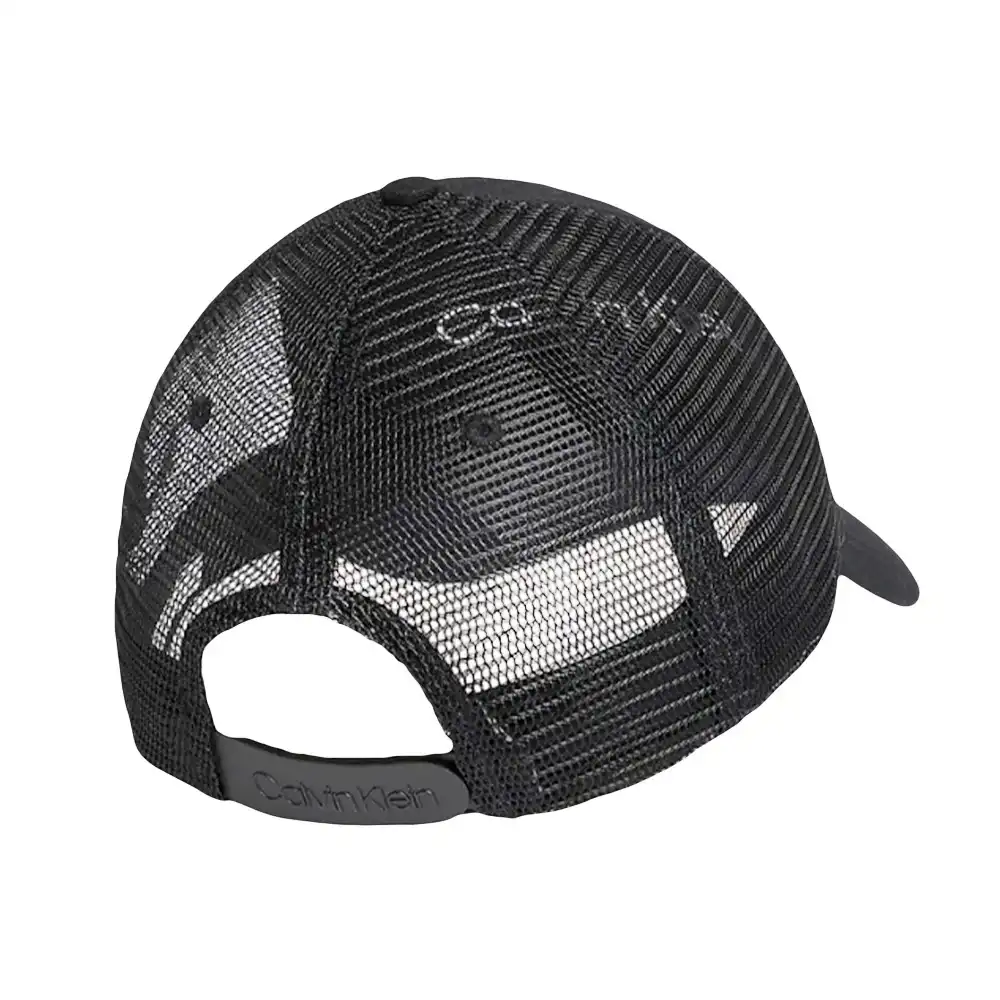 Casquette homme Calvin Klein Trucker style Noir - ZESHOES