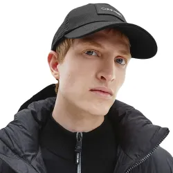 Casquette homme Calvin Klein Trucker style Noir - ZESHOES