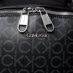 Sac à dos homme Calvin Klein Minimalism round Bp mono Noir - ZESHOES Sac à dos homme Calvin Klein Minimalism round Bp mono Noir - ZESHOES