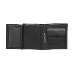 Portefeuille homme Calvin Klein X3 volets Noir - ZESHOES Portefeuille homme Calvin Klein X3 volets Noir - ZESHOES
