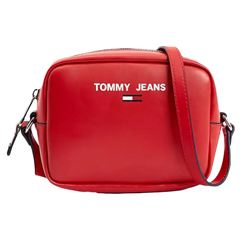 Pochette femme Tommy Jeans Hobo iconic Rouge - ZESHOES