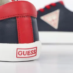 Basket basse femme Guess Curele12 Bleu - ZESHOES Basket basse femme Guess Curele12 Bleu - ZESHOES