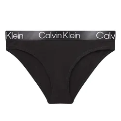 Culotte femme Calvin Klein Bikini brief modern structure Noir - ZESHOES