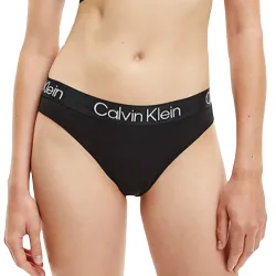 Culotte femme Calvin Klein Bikini brief modern structure Noir - ZESHOES
