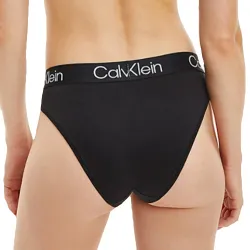 Culotte femme Calvin Klein Bikini brief modern structure Noir - ZESHOES