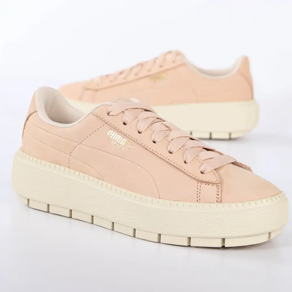 Basket basse femme Puma Platform Trace Soft Wn's Rose - ZESHOES
