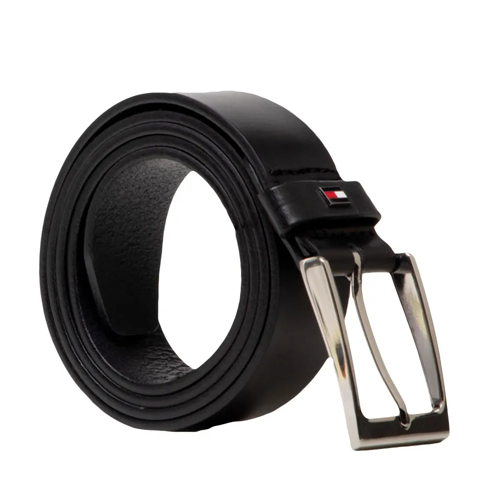 Tommy Jeans Ceinture Little flag logo Homme Noir