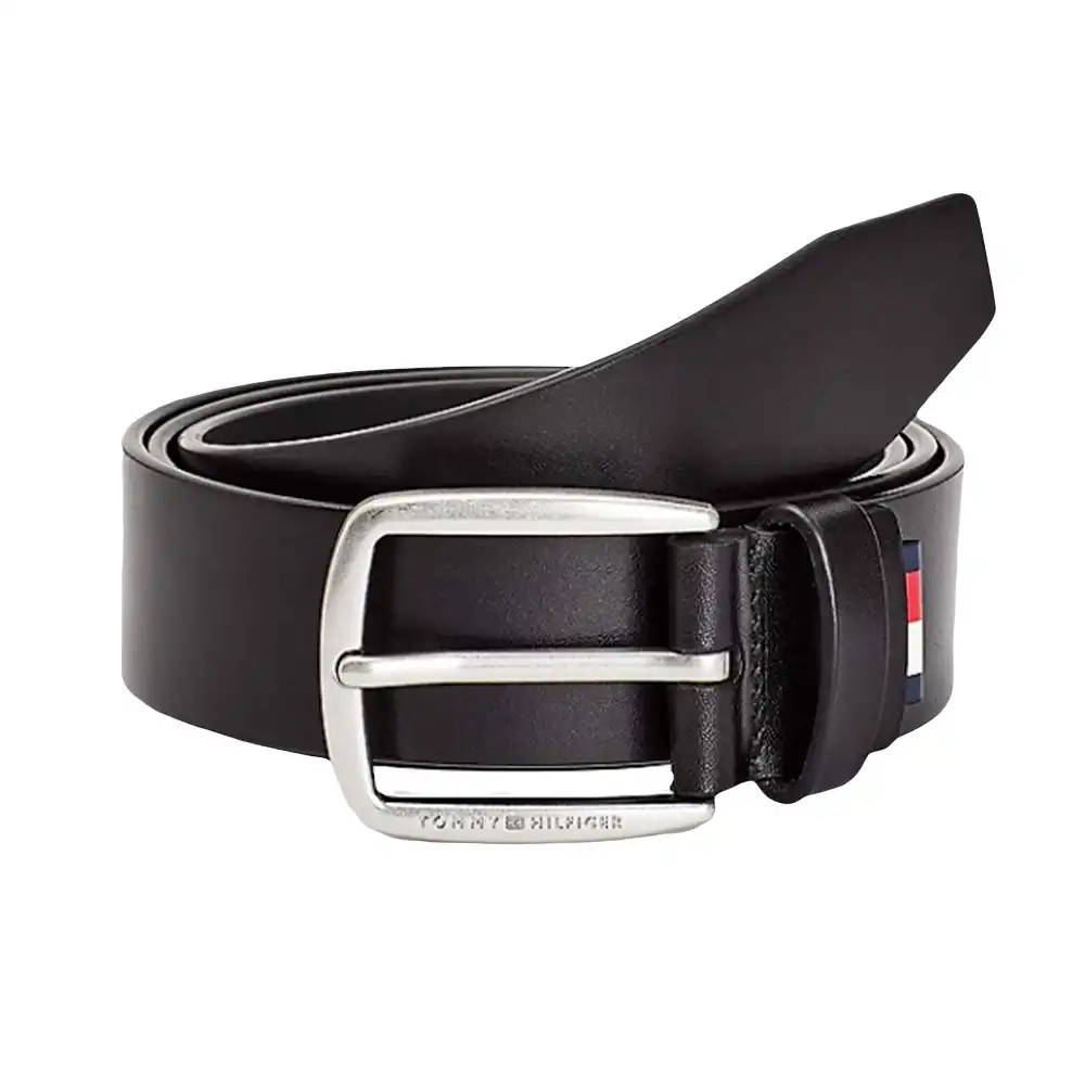 Ceinture homme Tommy Jeans Modern Noir - ZESHOES