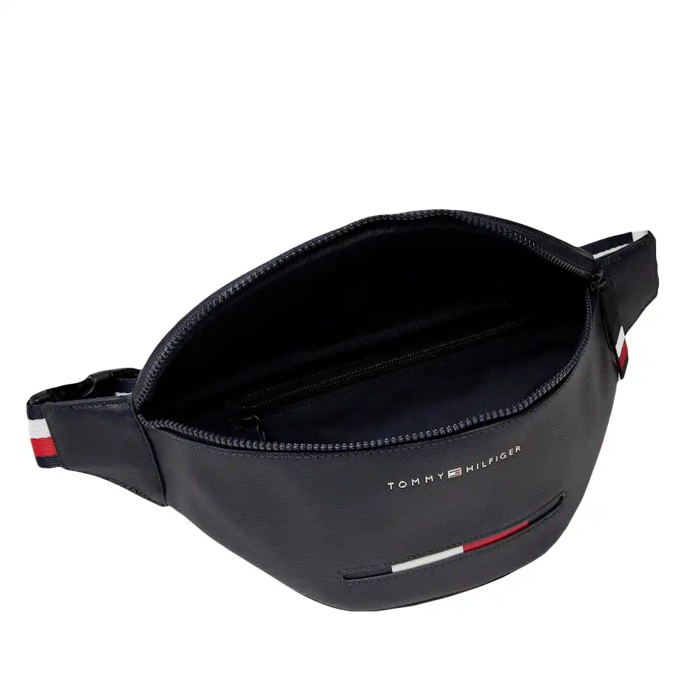 Sac banane homme Tommy Jeans Essential crossbody Bleu - ZESHOES Sac banane homme Tommy Jeans Essential crossbody Bleu - ZESHOES