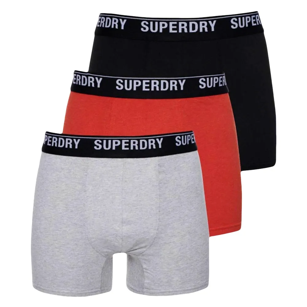 Superdry Boxer Pack x3 unlimited logo Homme Multicolor