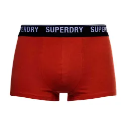 Boxer homme Superdry Pack x3 unlimited logo Multicolor - ZESHOES