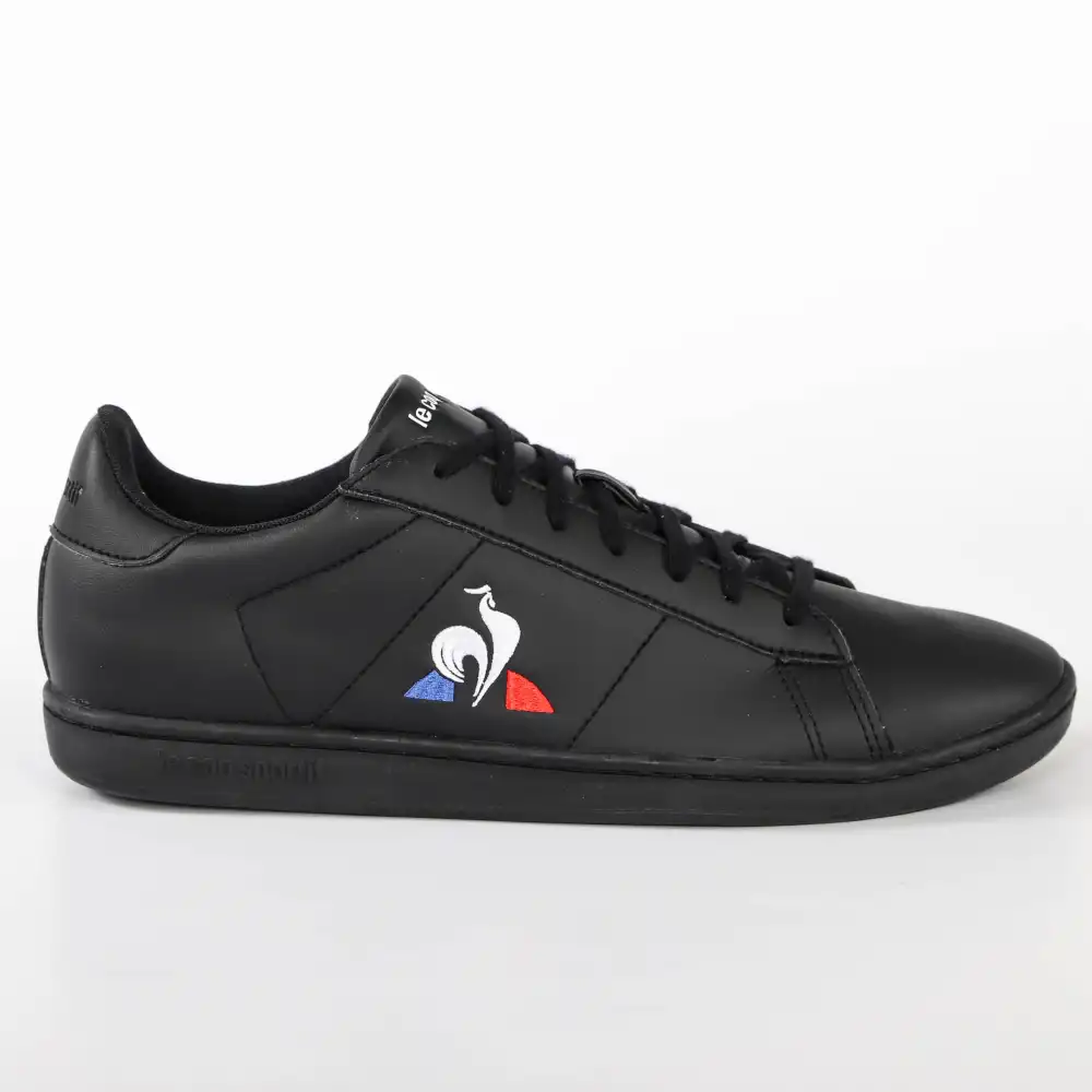 Basket basse homme Le Coq Sportif Courset Noir - ZESHOES Basket basse homme Le Coq Sportif Courset Noir - ZESHOES