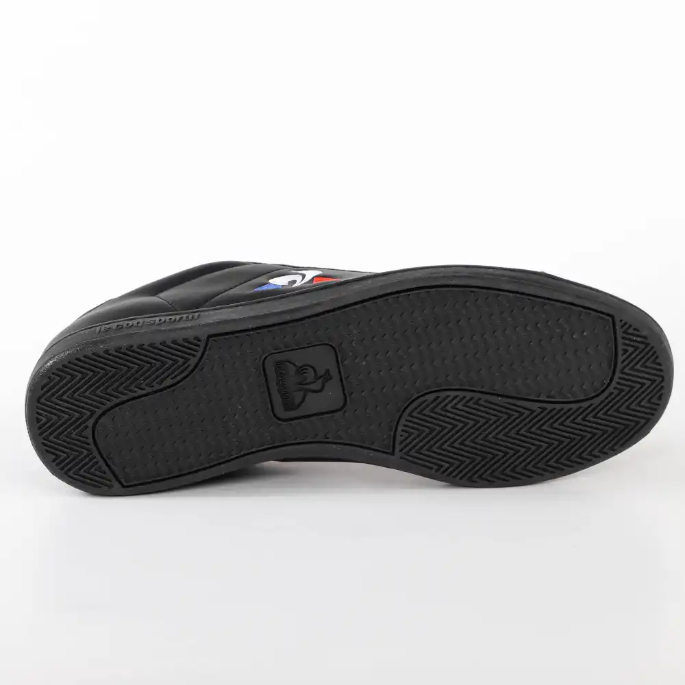 Basket basse homme Le Coq Sportif Courset Noir - ZESHOES Basket basse homme Le Coq Sportif Courset Noir - ZESHOES
