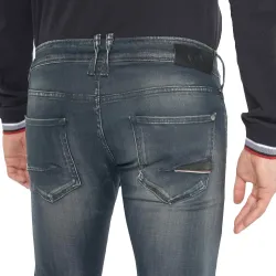 Jeans homme Le Temps Des Cerises Belize 700/11 slim Bleu - ZESHOES