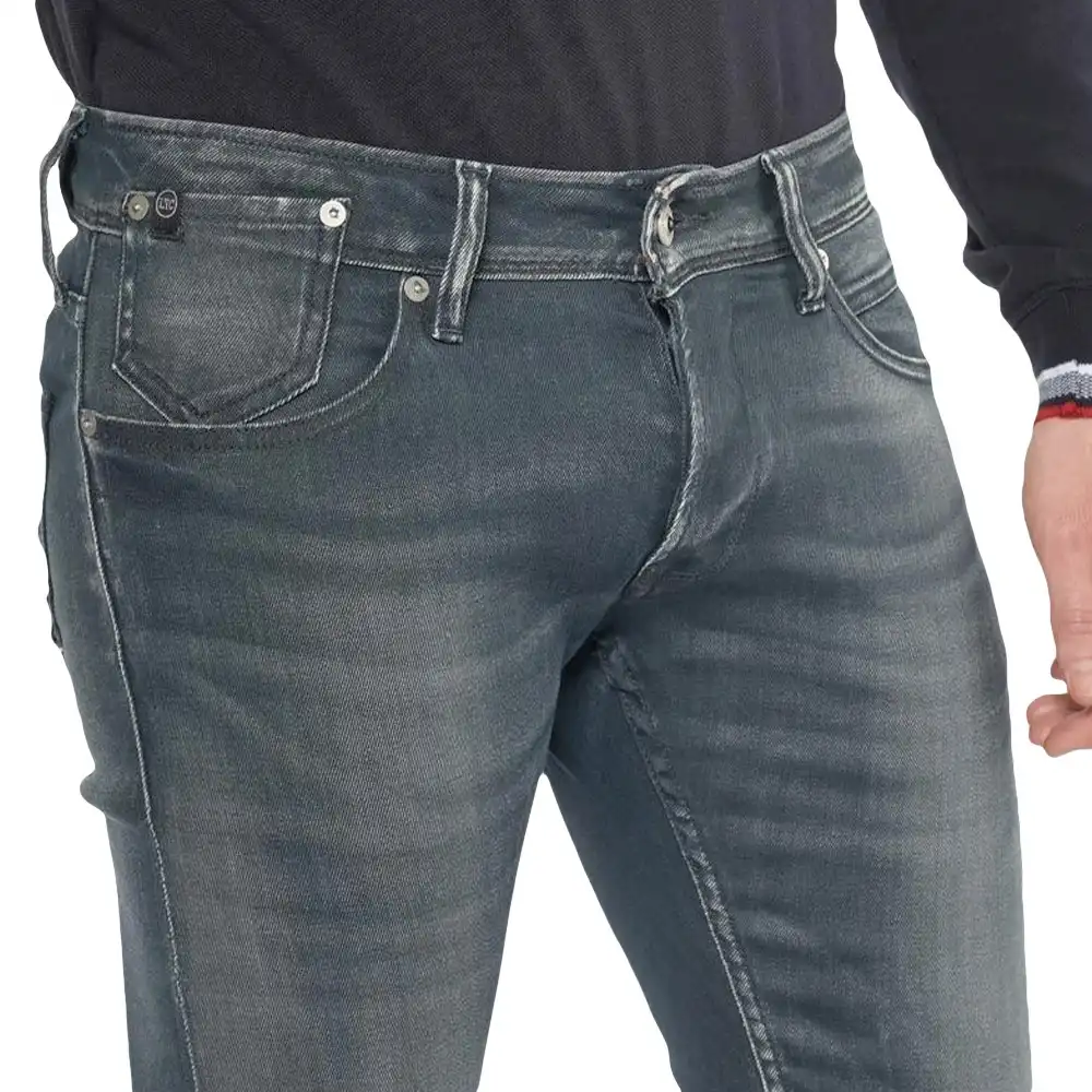 Jeans homme Le Temps Des Cerises Belize 700/11 slim Bleu - ZESHOES