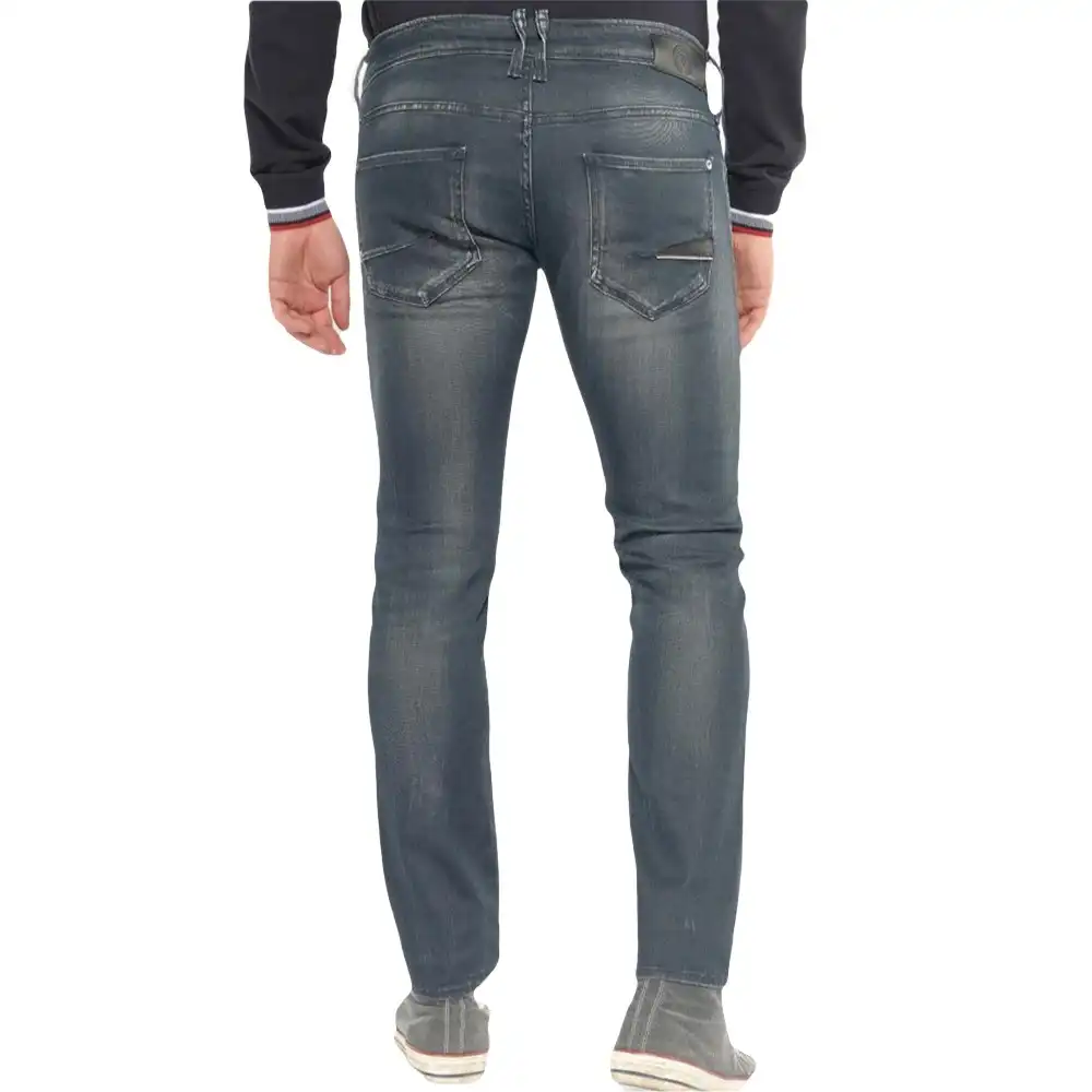 Jeans homme Le Temps Des Cerises Belize 700/11 slim Bleu - ZESHOES