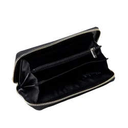 Portefeuille femme Tommy Jeans Signature classic Noir - ZESHOES Portefeuille femme Tommy Jeans Signature classic Noir - ZESHOES