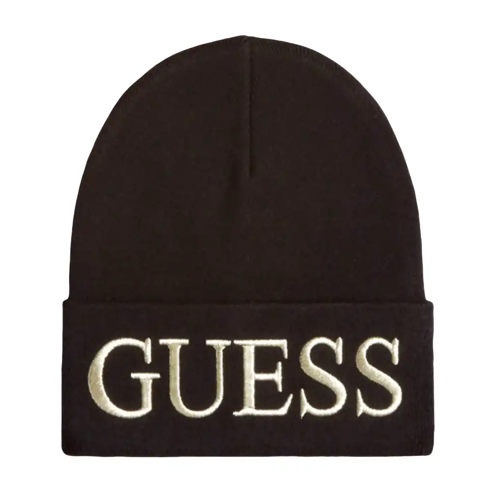 Bonnet femme Guess Classic logo Noir - ZESHOES