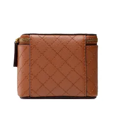 Trousse de toilette femme Guess Classic vanity Marron - ZESHOES Trousse de toilette femme Guess Classic vanity Marron - ZESHOES