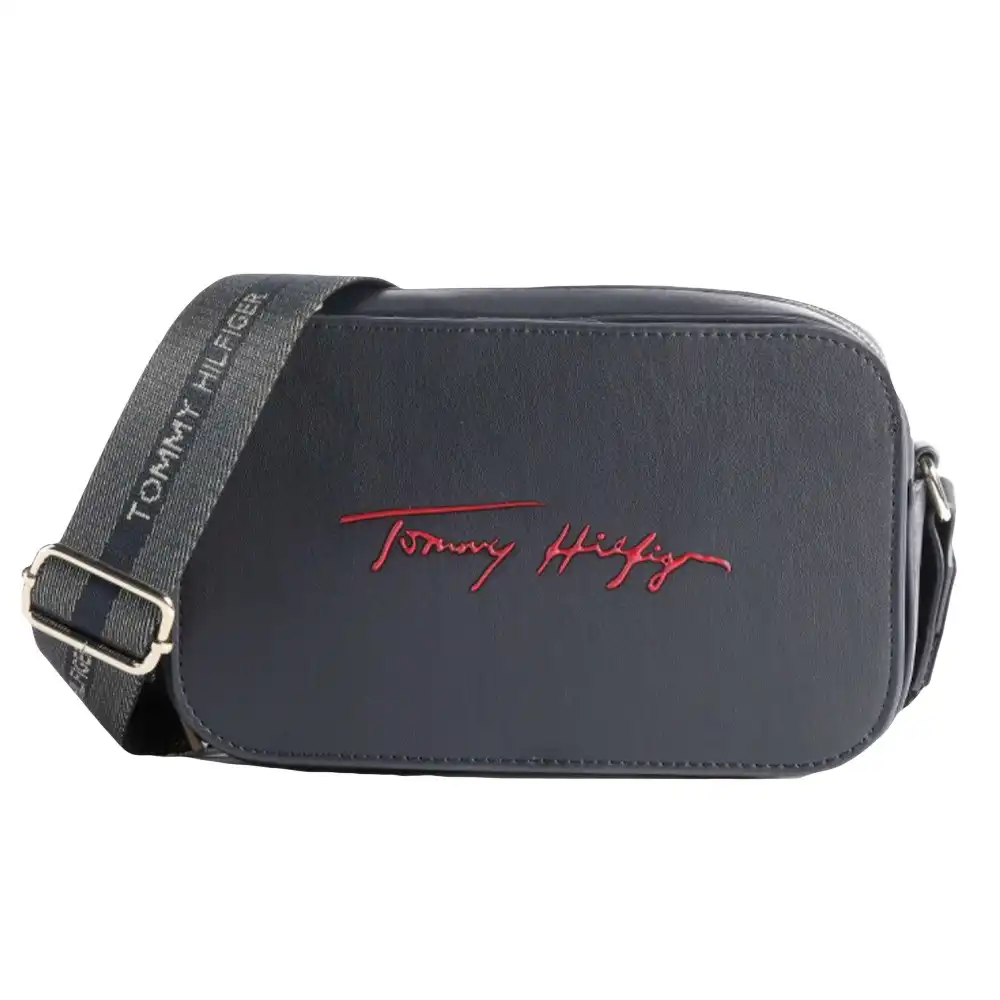 Sac bandoulière femme Tommy Jeans Iconic signature Noir - ZESHOES