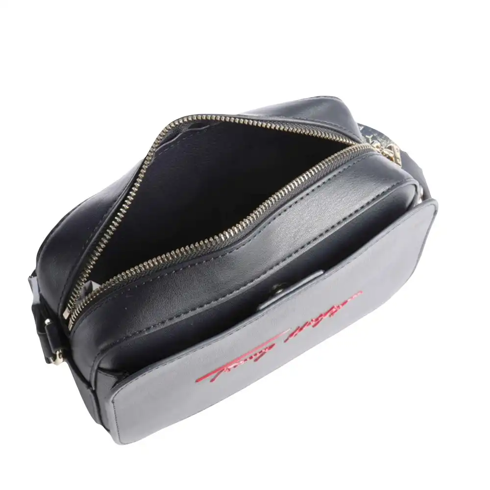 Sac bandoulière femme Tommy Jeans Iconic signature Noir - ZESHOES