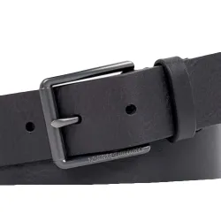 Ceinture homme Tommy Jeans Casual essential roller Noir - ZESHOES Ceinture homme Tommy Jeans Casual essential roller Noir - ZESHOES