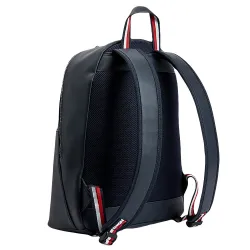 Sac à dos homme Tommy Jeans Essential logo métal Bleu - ZESHOES Sac à dos homme Tommy Jeans Essential logo métal Bleu - ZESHOES