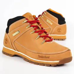 Bottine homme Timberland Euro sprint mid hiker Camel - ZESHOES