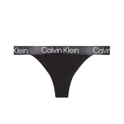 String femme Calvin Klein Modern structure Noir - ZESHOES String femme Calvin Klein Modern structure Noir - ZESHOES