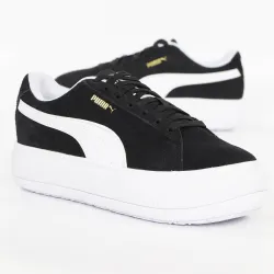 Basket de ville basse femme Puma Suede mayu Noir - ZESHOES