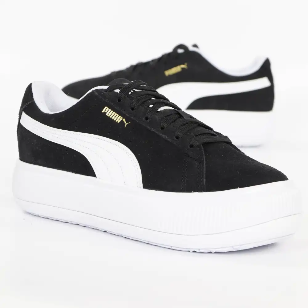 Basket de ville basse femme Puma Suede mayu Noir - ZESHOES