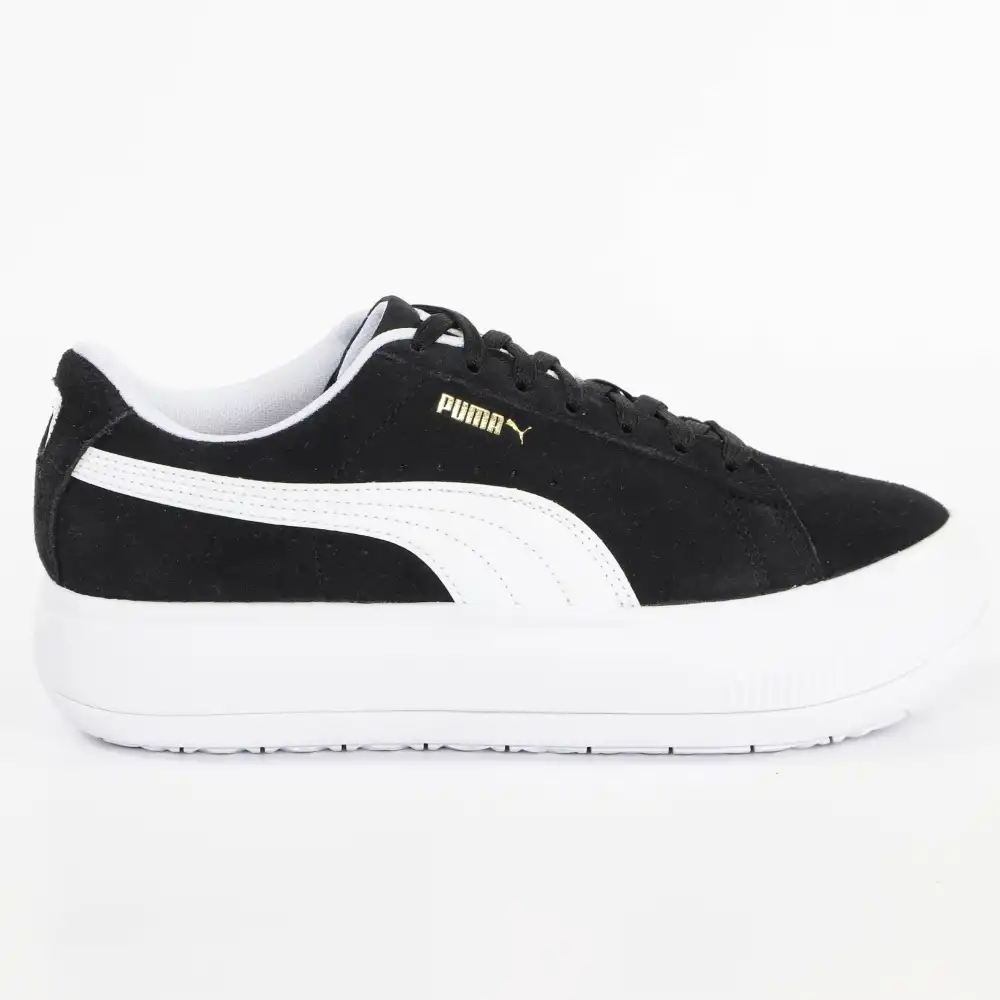 Basket de ville basse femme Puma Suede mayu Noir - ZESHOES