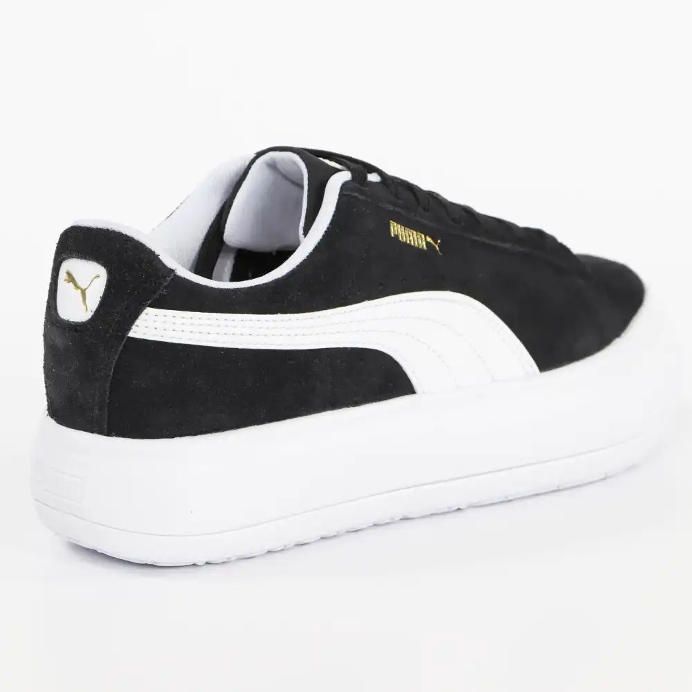 Basket de ville basse femme Puma Suede mayu Noir - ZESHOES
