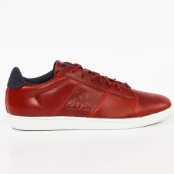 Basket de ville basse homme Le Coq Sportif Mastercourt classic workwear Marro... Basket de ville basse homme Le Coq Sportif Mastercourt classic workwear Marro...