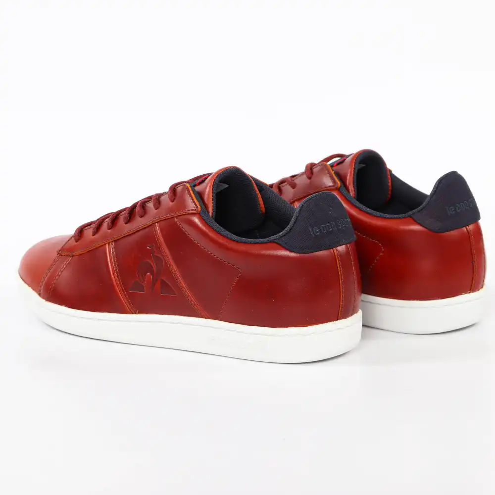 Basket de ville basse homme Le Coq Sportif Mastercourt classic workwear Marro... Basket de ville basse homme Le Coq Sportif Mastercourt classic workwear Marro...