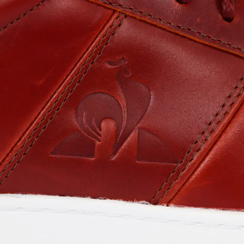 Basket de ville basse homme Le Coq Sportif Mastercourt classic workwear Marro... Basket de ville basse homme Le Coq Sportif Mastercourt classic workwear Marro...