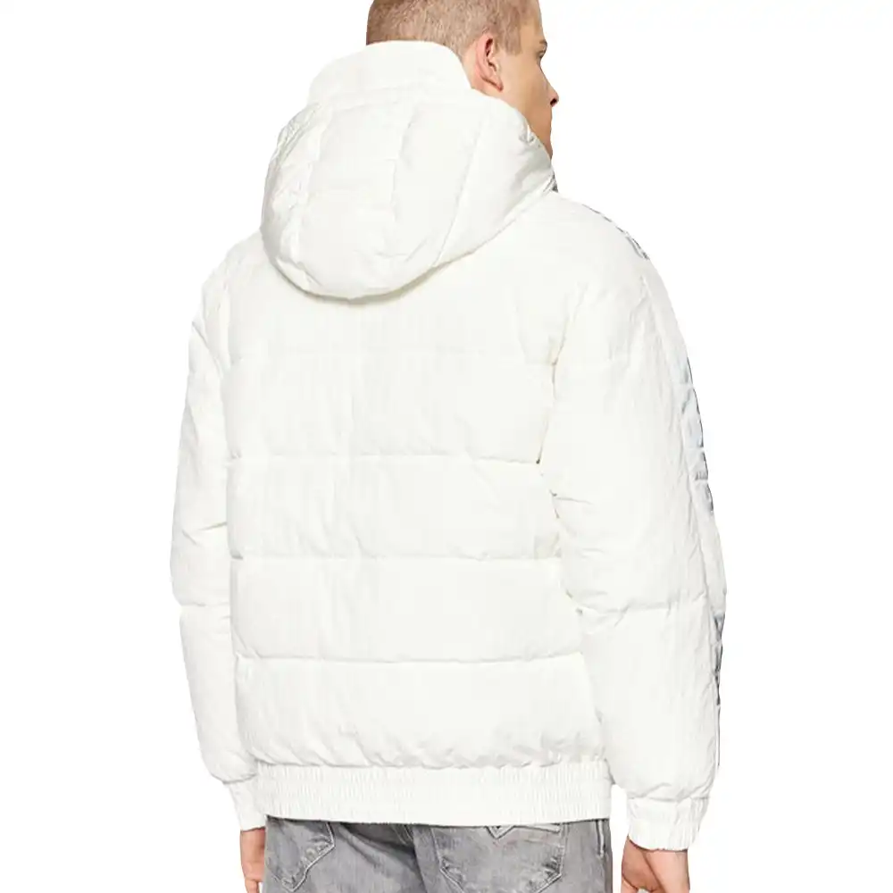 Doudoune homme Guess classic regular Blanc - ZESHOES