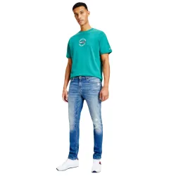 Jeans homme Tommy Jeans Simon sky ce331 Bleu - ZESHOES