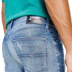 Jeans homme Tommy Jeans Simon sky ce331 Bleu - ZESHOES
