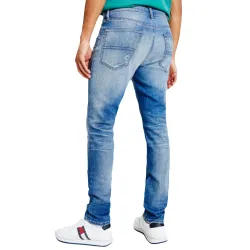 Jeans homme Tommy Jeans Simon sky ce331 Bleu - ZESHOES
