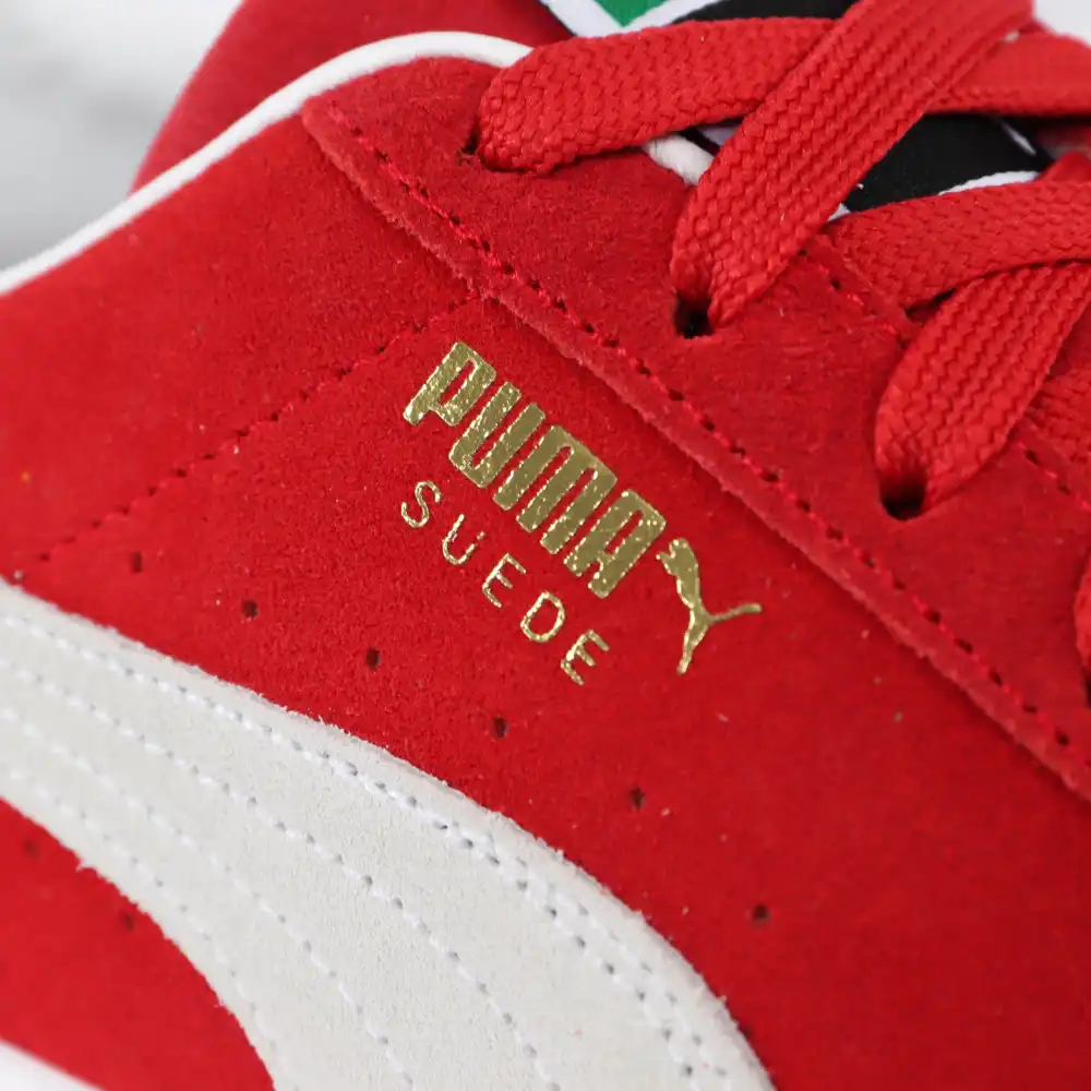 Basket basse homme Puma Suede classic xxl Rouge - ZESHOES